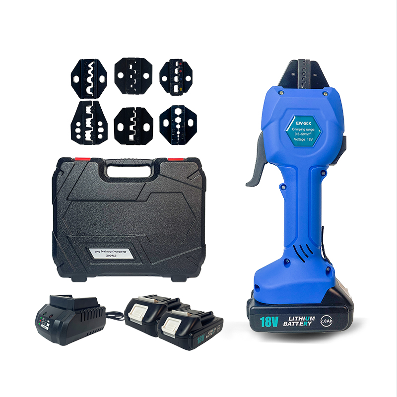 Pliers - Herramienta de crimpado eléctrica recargable EW-50X,