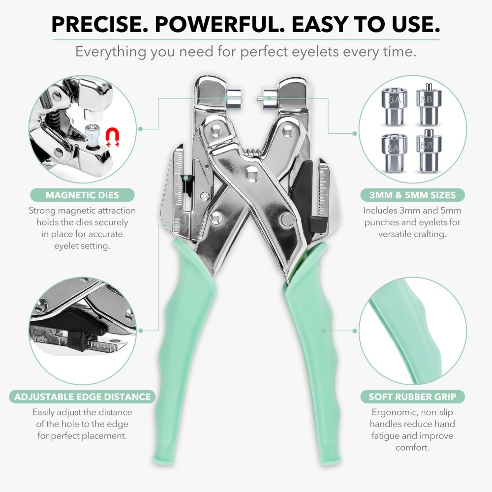 Kit de herramientas para ojale - Pliers reseña y precio