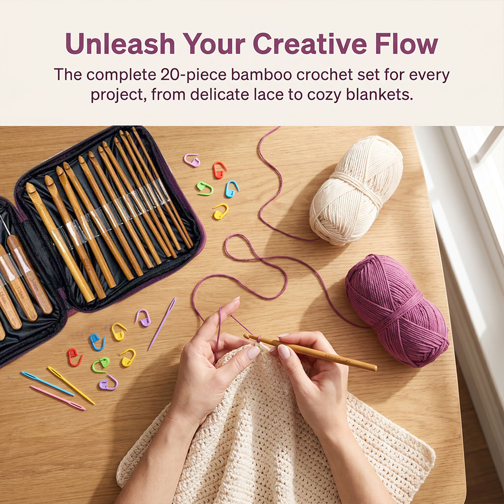 Juego de 74 Ganchos de Crochet - Tool Bag reseña y precio