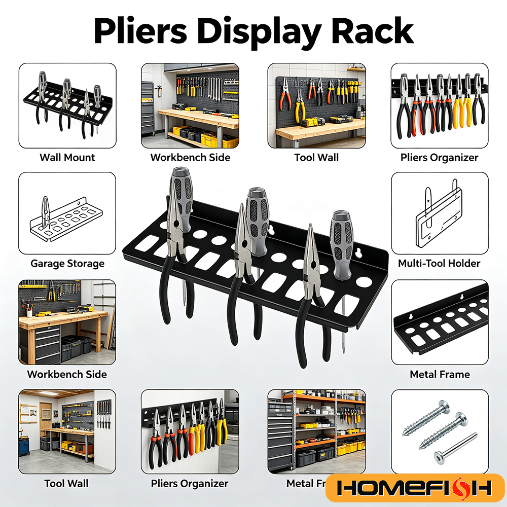 Soporte de Pared para Herramie - Hand Tools In Workshop reseña y precio