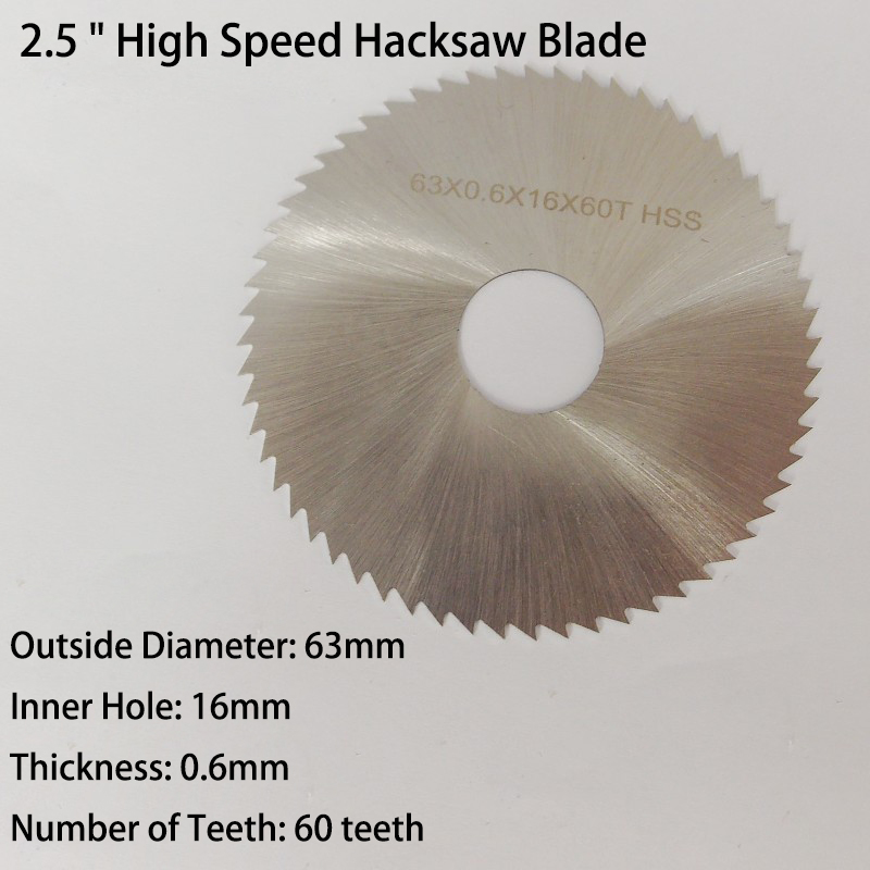 Hoja de sierra HSS de aleación - Hacksaw reseña y precio